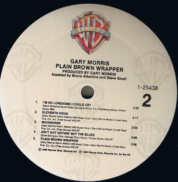 Gary Morris : Plain Brown Wrapper (LP, Album)