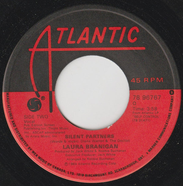 Laura Branigan : Self Control (7", Single)
