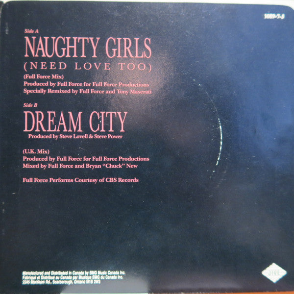 Samantha Fox : Naughty Girls (Need Love Too) (7", Single)