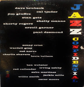 Various : Jazz Confidential (LP, Comp, Mono)