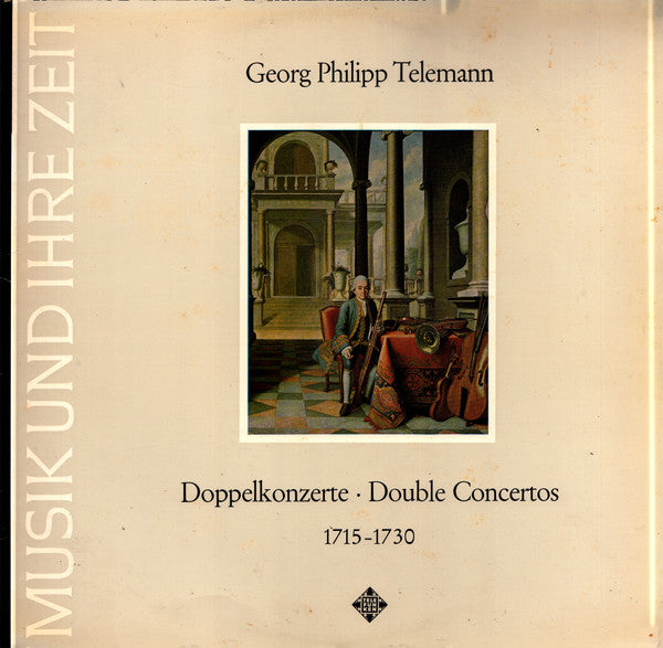 Georg Philipp Telemann : Doppelkonzerte • Double Concertos 1715−1730 (LP, blu)