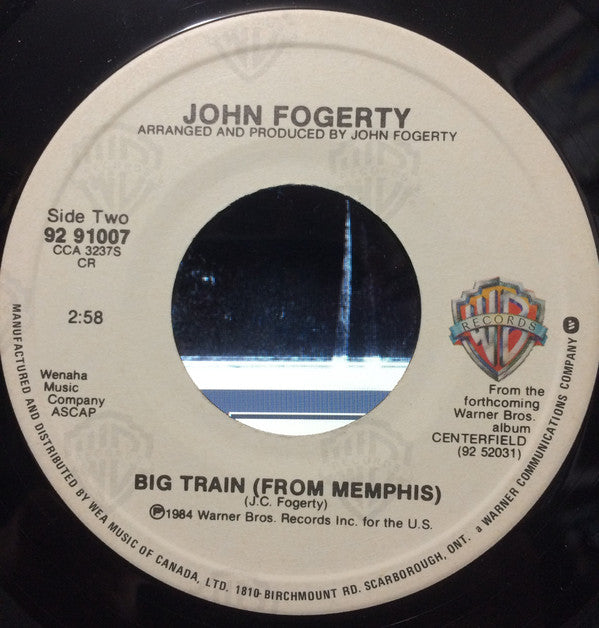 John Fogerty : The Old Man Down The Road (7", Single)