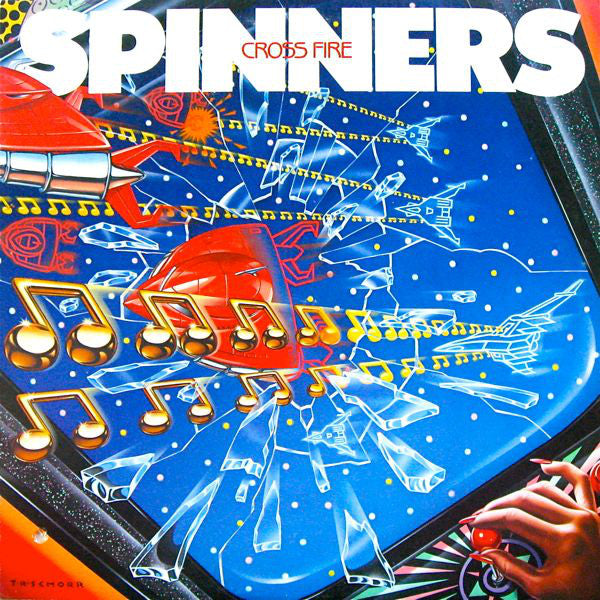 Spinners : Cross Fire (LP, Album)