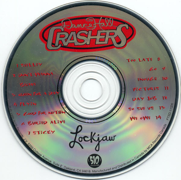 Dance Hall Crashers : Lockjaw (CD, Album)