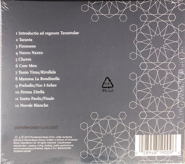 Ludovico Einaudi : Taranta Project (CD, Album, Gat)