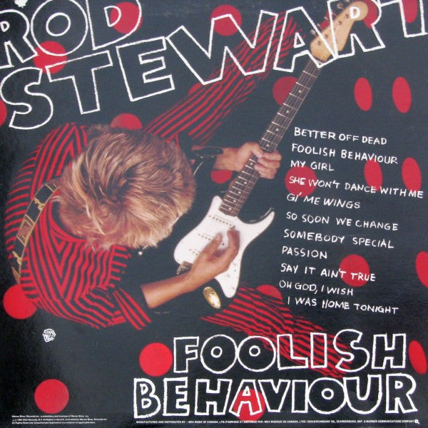 Rod Stewart : Foolish Behaviour (LP, Album)