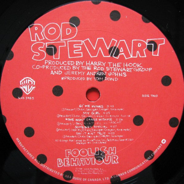 Rod Stewart : Foolish Behaviour (LP, Album)