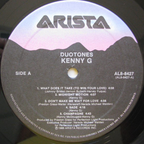 Kenny G (2) : Duotones (LP, Album)