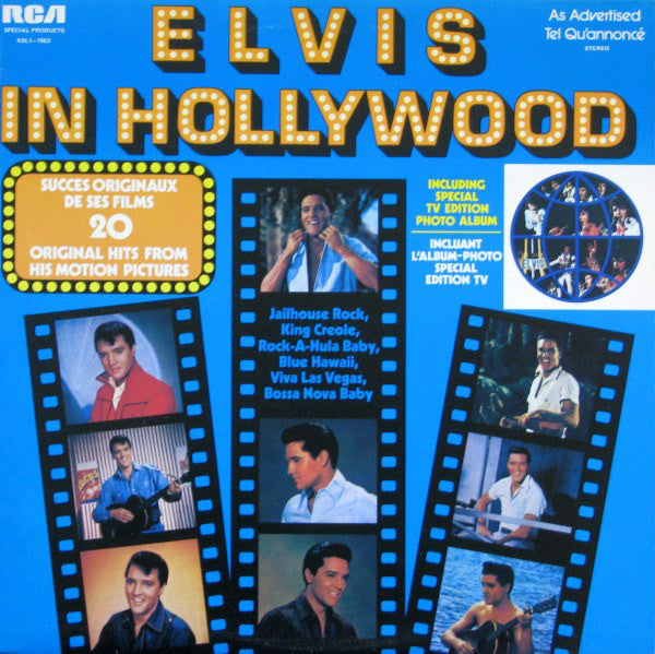 Elvis Presley : Elvis In Hollywood (LP, Comp)