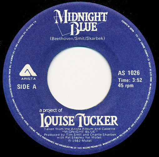 A Project Of Louise Tucker* : Midnight Blue (7", Single)