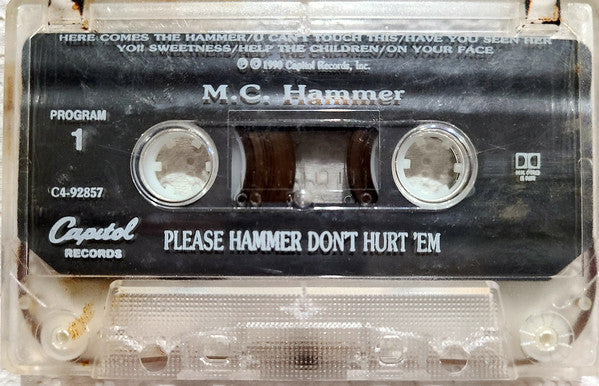 MC Hammer : Please Hammer Don't Hurt 'Em (Cass, Album, Club, Dol)