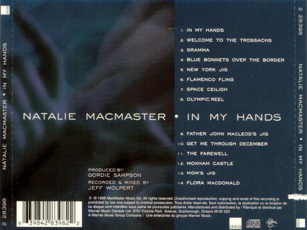 Natalie MacMaster : In My Hands (CD, Album)
