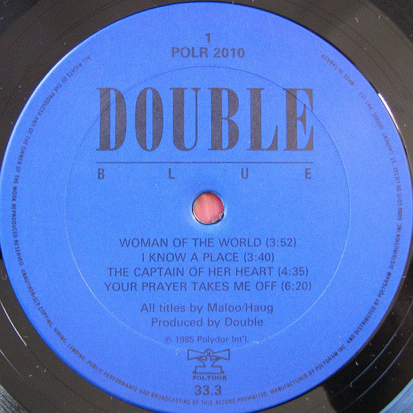 Double : Blue (LP, Album)