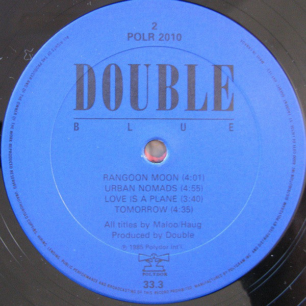 Double : Blue (LP, Album)