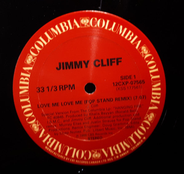 Jimmy Cliff : Love Me Love Me (12")
