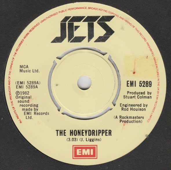 The Jets (2) : The Honeydripper (7", Single)