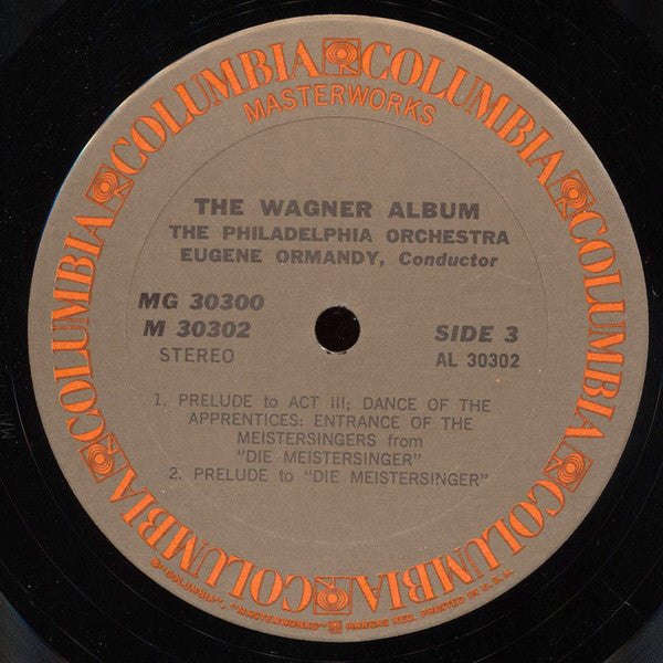 Richard Wagner / Eugene Ormandy, The Philadelphia Orchestra : The Wagner Album (2xLP, Album, Comp, Gat)
