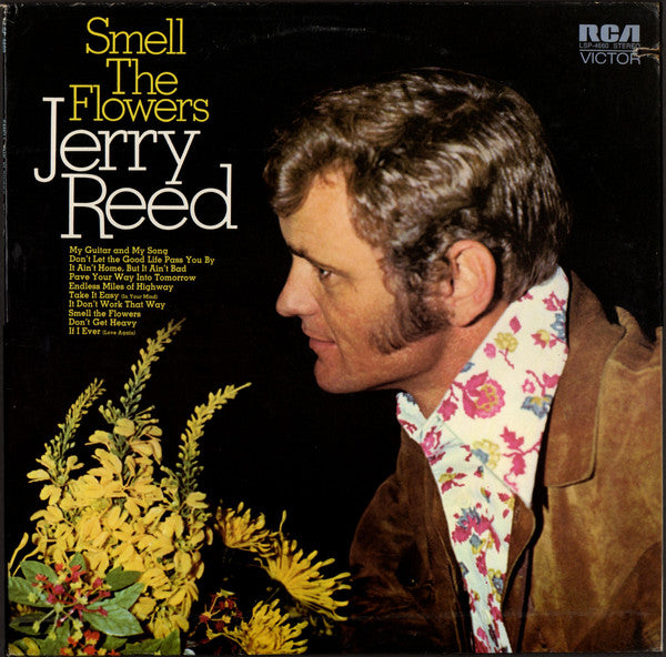 Jerry Reed : Smell The Flowers (LP, Album, Ind)