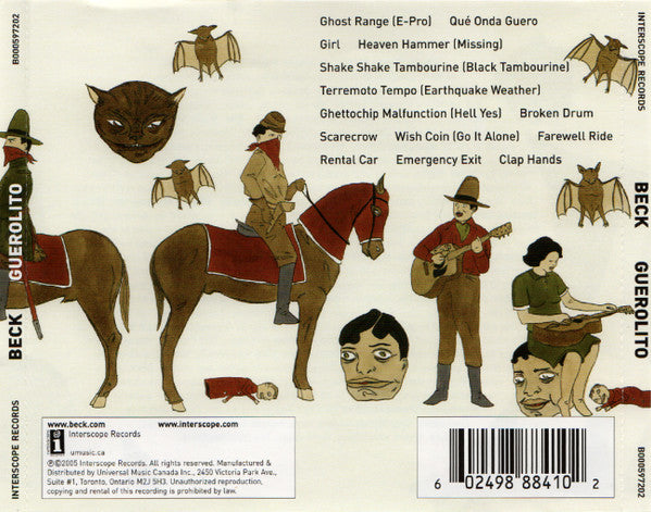 Beck : Guerolito (CD, Album, Jew)
