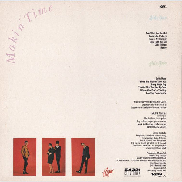 Makin' Time : Rhythm And Soul (LP, Album)