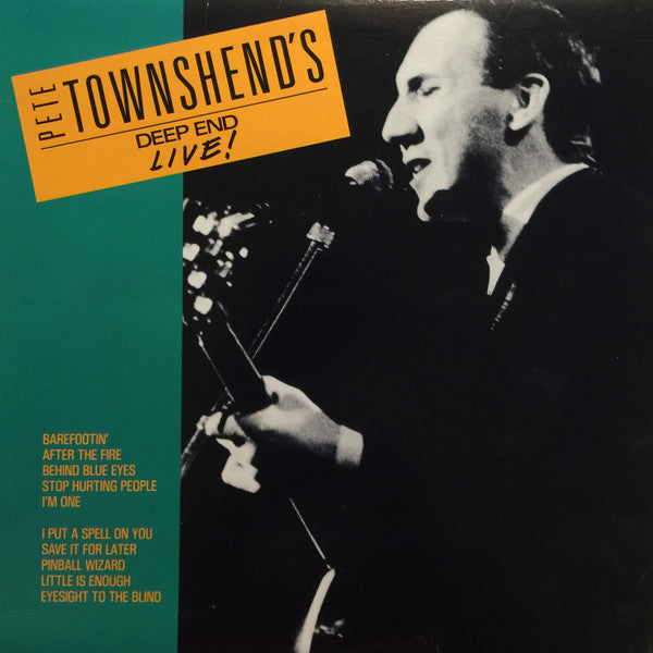 Pete Townshend : Pete Townshend's Deep End Live! (LP, Album)