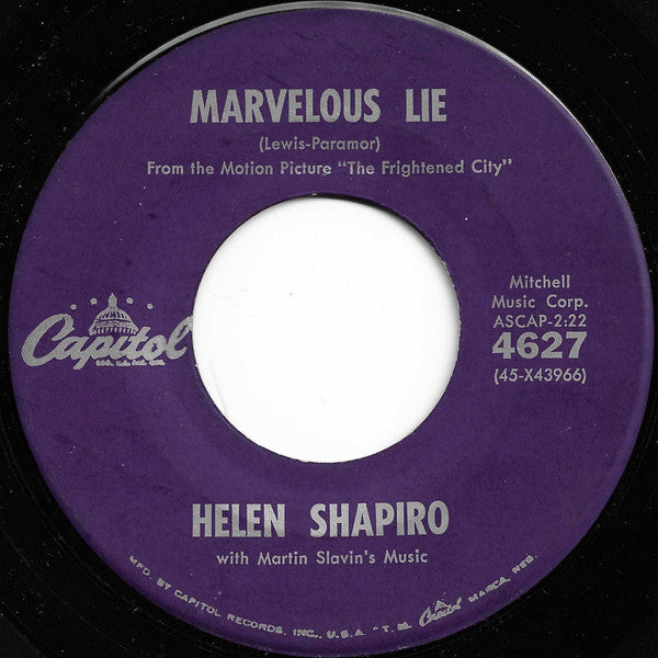 Helen Shapiro : You Don't Know (7", Single)