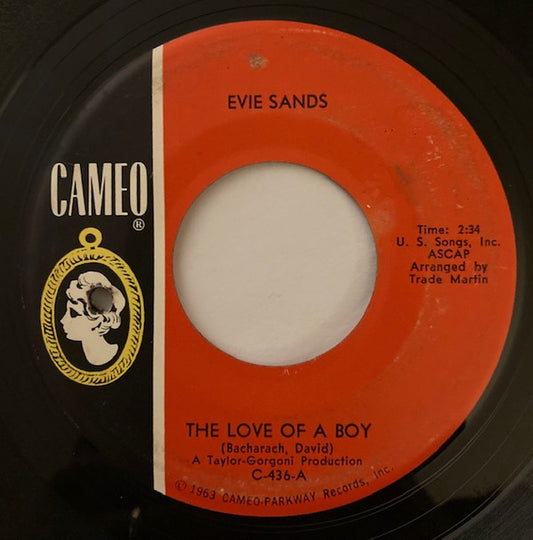Evie Sands : The Love Of A Boy (7")