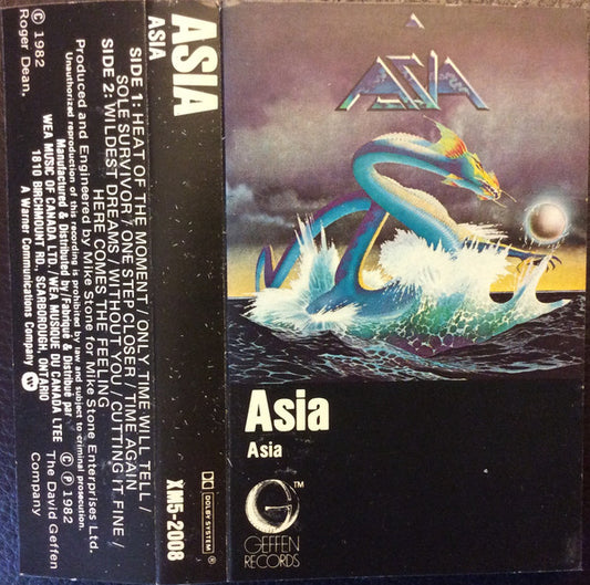 Asia (2) : Asia (Cass, Album, Dol)
