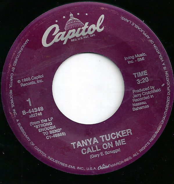 Tanya Tucker : Call On Me (7", Single)