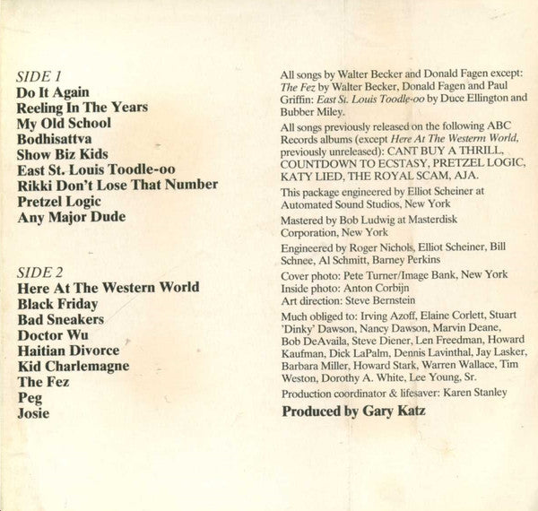 Steely Dan : Greatest Hits (Cass, Comp)