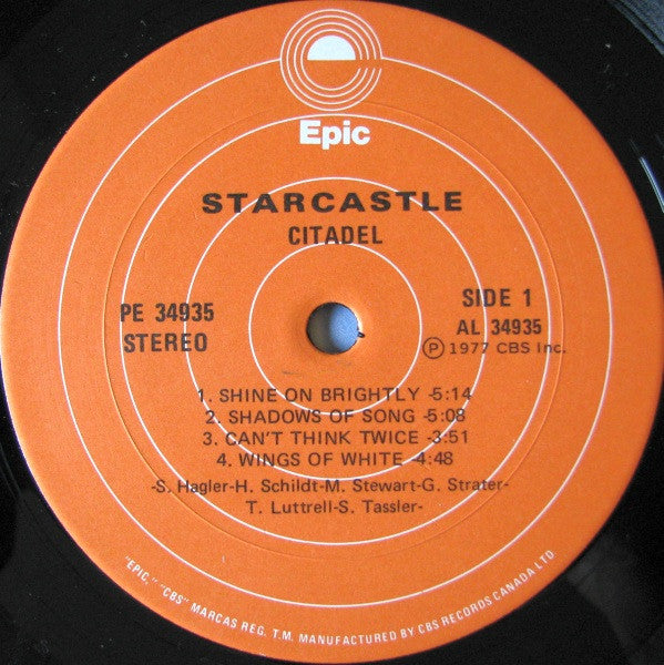 Starcastle : Citadel (LP, Album)