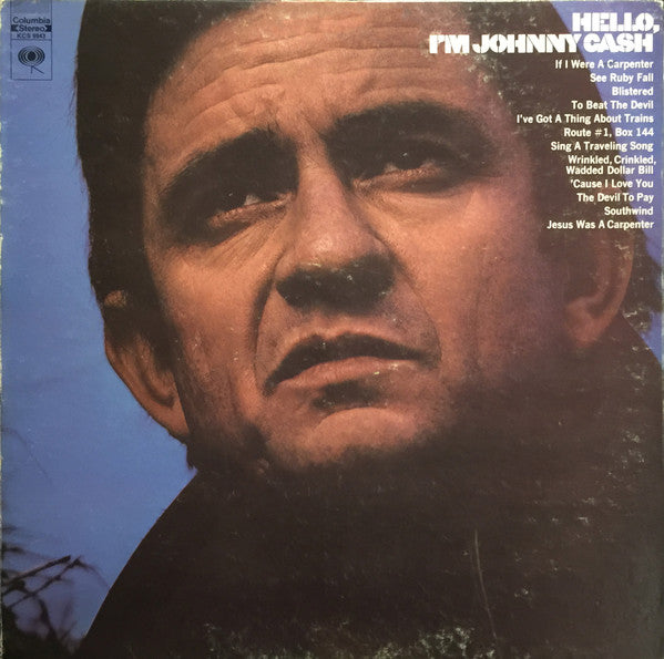 Johnny Cash : Hello, I'm Johnny Cash (LP, Album, Gat)