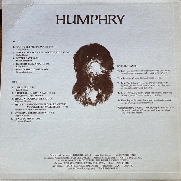 Kathy Sullivan (3) : Chapter 1 Featuring....Humphry (LP)