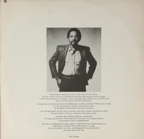 Bobby Jones & New Life* : Soul Set Free (LP, Album)