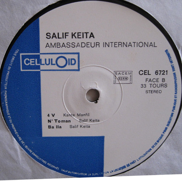 Salif Keita, Les Ambassadeurs Internationaux : Mandjou (LP)