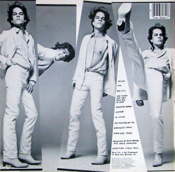 David Johansen : In Style (LP, Album)