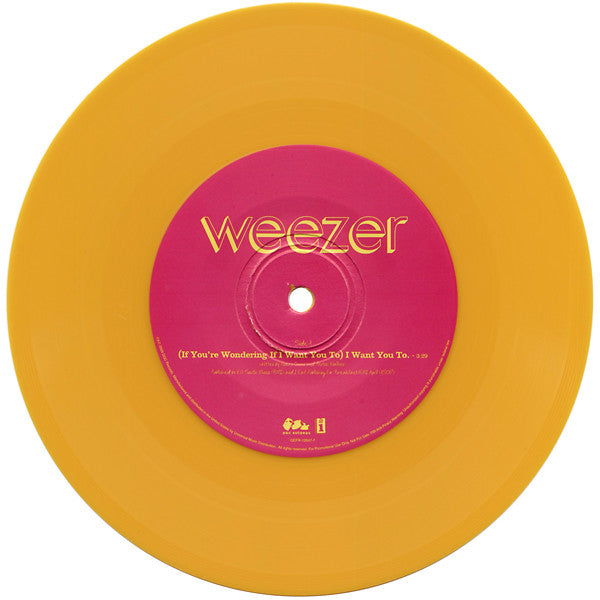 Weezer : (If You're Wondering If I Want You To) I Want You To (7", Single, Promo, Ora)