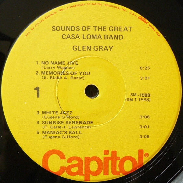 Glen Gray And The Casa Loma Band* : Sounds Of The Great Casa Loma Band (LP, Album, Mono)
