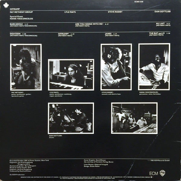 Pat Metheny Group : Offramp (LP, Album)