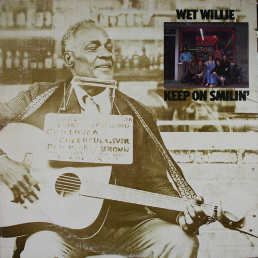 Wet Willie : Keep On Smilin' (LP, Album, Ter)