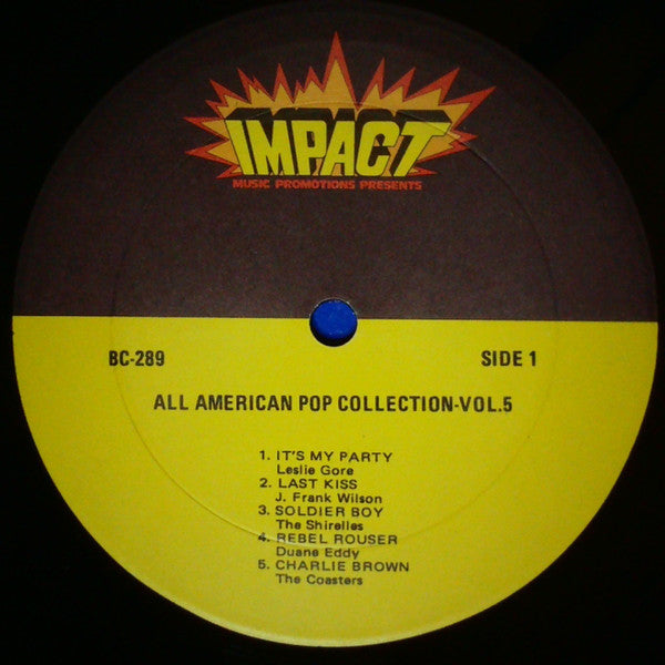 Various : The All American Pop Collection Volume 5 (LP, Comp)