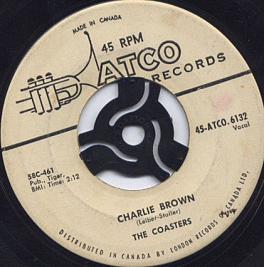 The Coasters : Charlie Brown (7")
