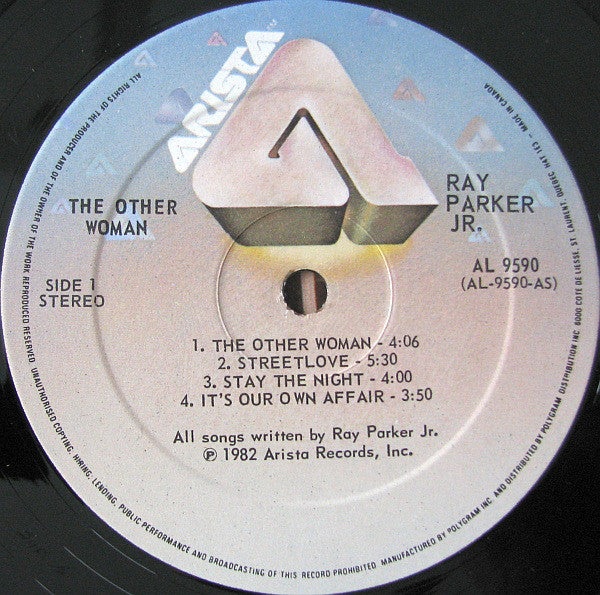 Ray Parker Jr. : The Other Woman (LP, Album)