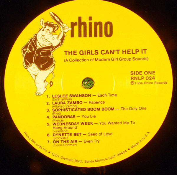 Various : The Girls Can't Help It - A Modern Girl Group Compilation (LP, Comp)