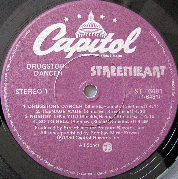 Streetheart : Drugstore Dancer (LP, Album)