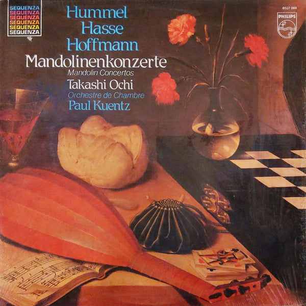 Hummel*, Hasse*, Hoffmann*, Takashi Ochi, Orchestre De Chambre Paul Kuentz : Mandolinenkonzerte = Mandolin Concertos (LP, RE)