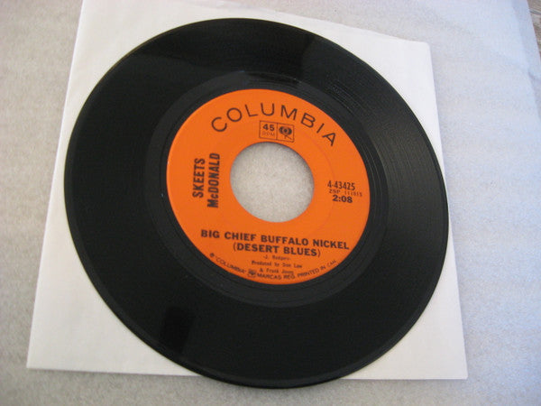 Skeets McDonald : Big Chief Buffalo Nickel (Desert Blues) / Day Sleeper (7", Single)