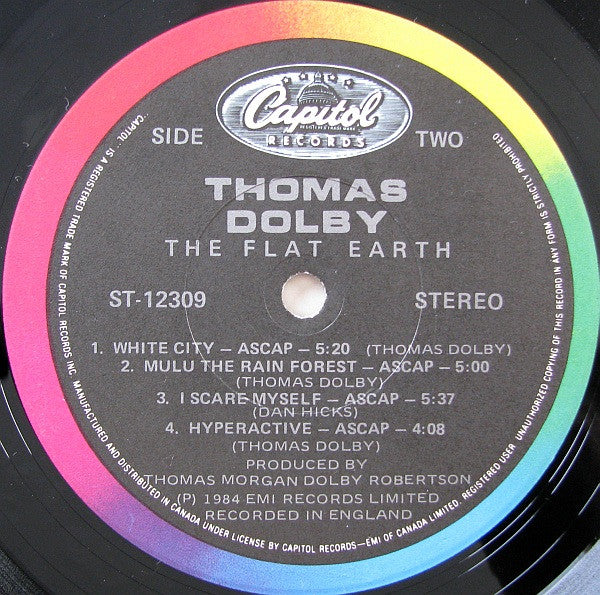 Thomas Dolby : The Flat Earth (LP, Album)