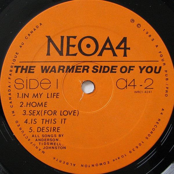 Neo A4 : The Warmer Side Of You (LP, Album)