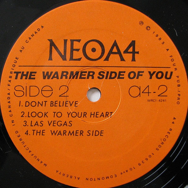 Neo A4 : The Warmer Side Of You (LP, Album)